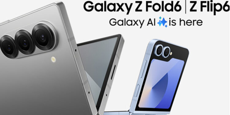 foto: samsung galaxy z fold 6 dan z flip 6