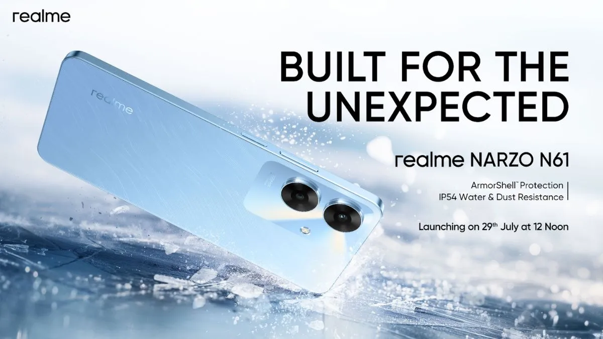 foto: realme narzo n61