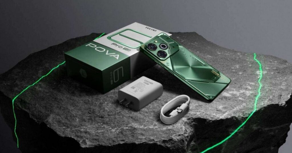 foto: tecno pova 6 pro 5g