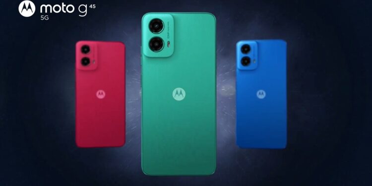 foto: moto g45 5g