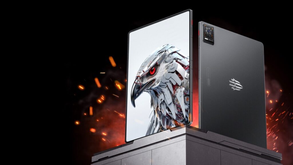 foto: tablet gaming red magic
