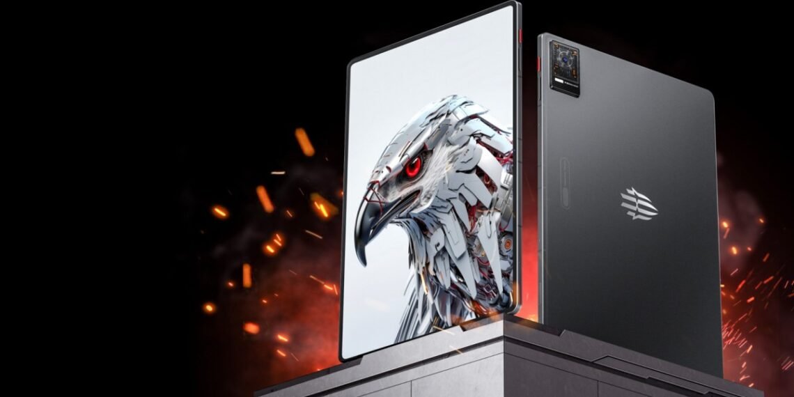 foto: tablet gaming red magic