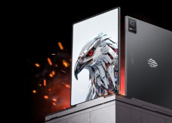 foto: tablet gaming red magic