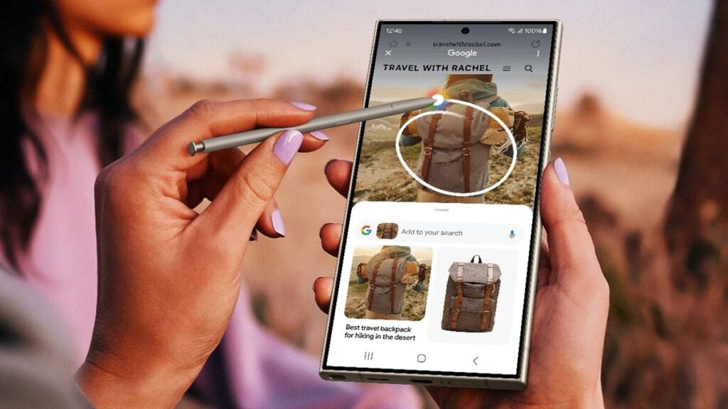 foto: Circle to Search (TechRadar)