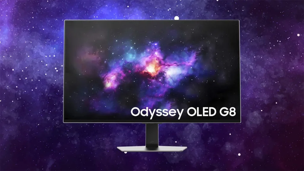 foto: samsung odyssey oled g8 (g80sd)