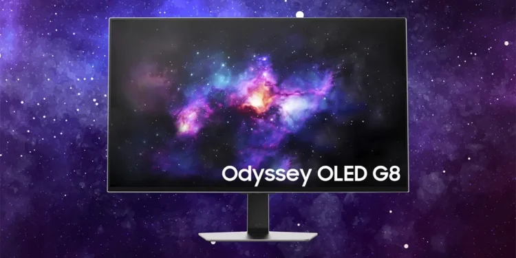 foto: samsung odyssey oled g8 (g80sd)