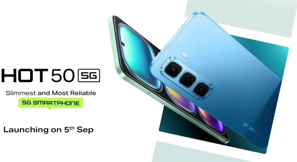 foto: infinix hot 50 5g