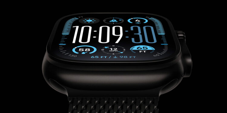 foto: apple watch ultra 2 black titanium