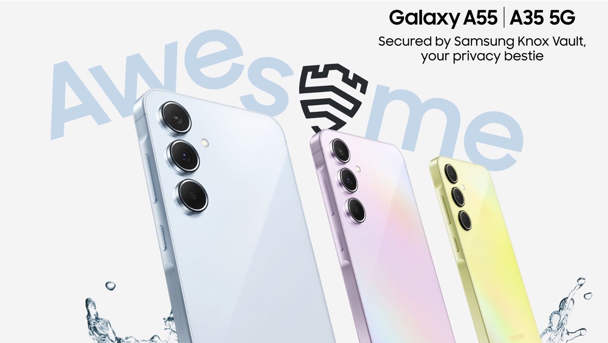 foto: samsung galaxy a35 dan a55