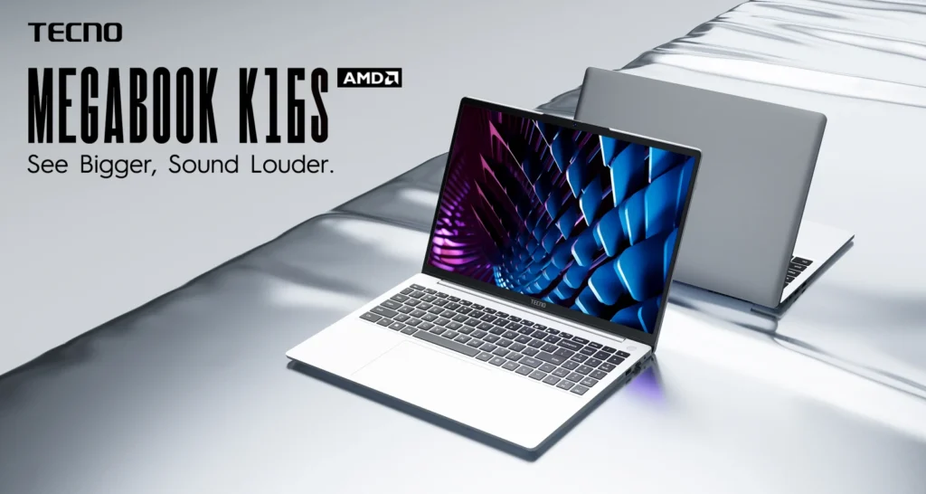 foto: tecno megabook k16s