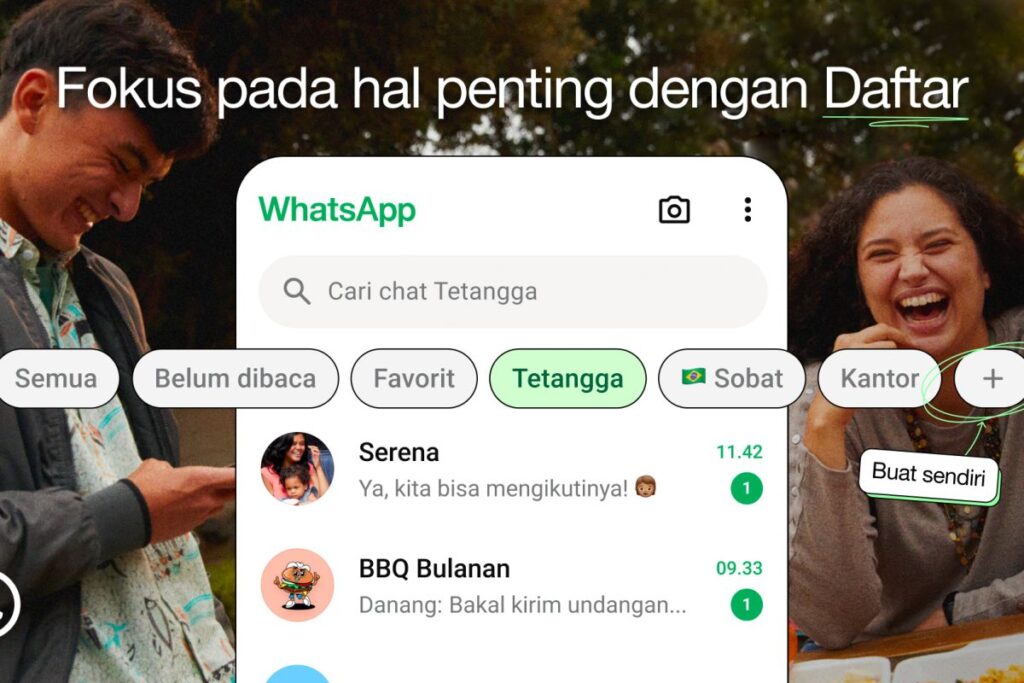 foto: fitur daftar whatsapp