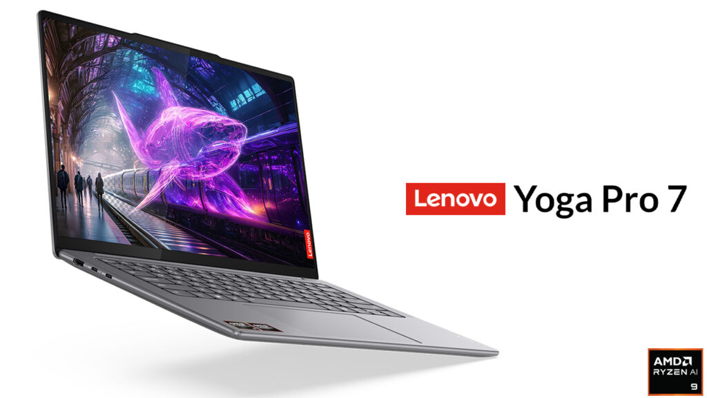 foto: lenovo yoga pro 7 amd ryzen ai 9 365