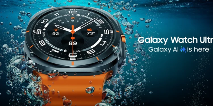 foto: samsung galaxy watch ultra