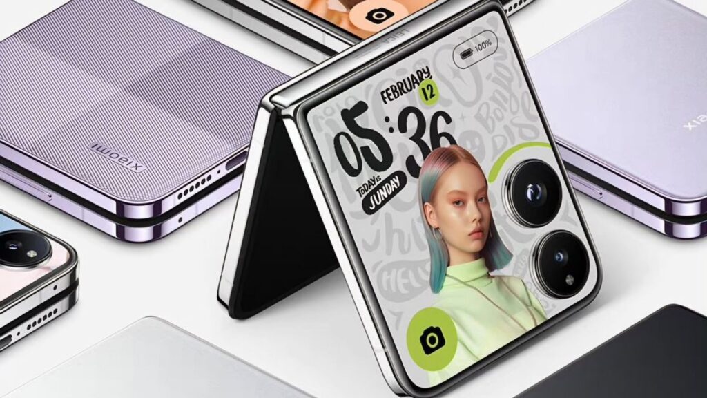 foto: xiaomi mix flip 2