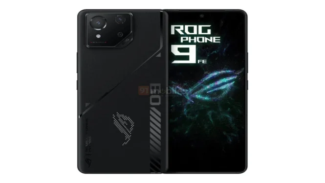 foto: rog phone 9 fe