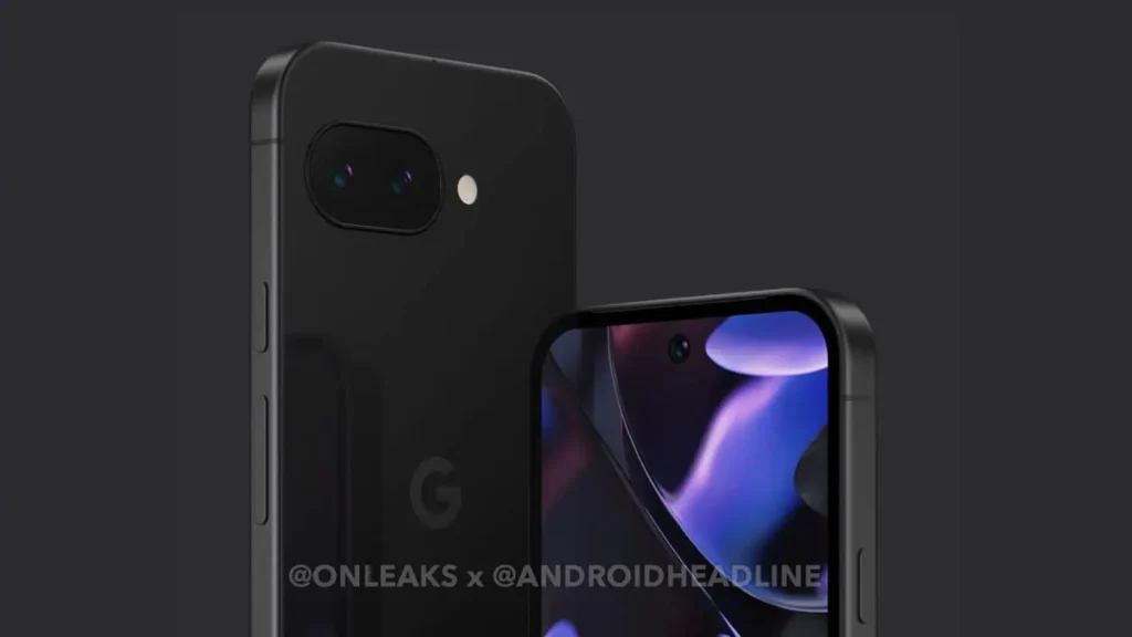foto: Google Pixel 9a (OnLeaks / AndroidHeadlines)