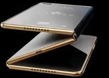 foto: ilustrasi ponsel layar lipat tiga samsung (android headlines)