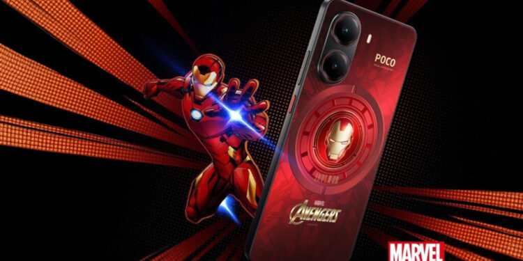 foto: Poco X7 Pro Iron Man Edition