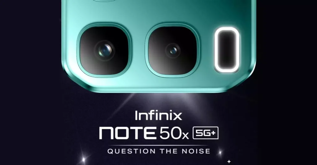 foto: infinix note 50x 5g