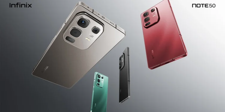 foto: infinix note 50