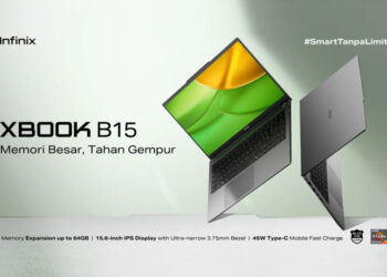 foto: infinix xbook 15