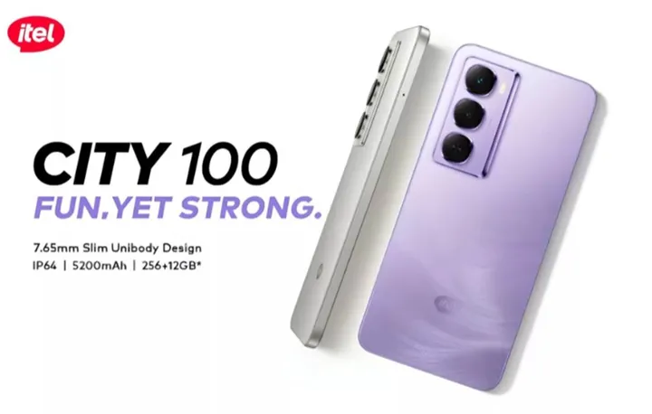 foto: itel city 100 