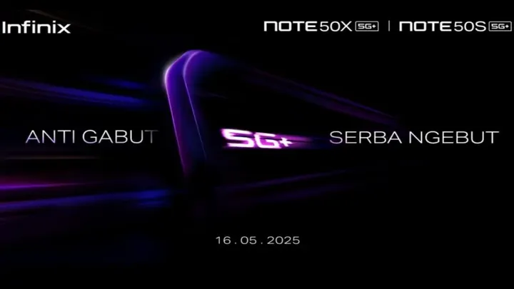 foto: peluncuran infinix note 50x 5g+ dan infinix note 50s 5g+