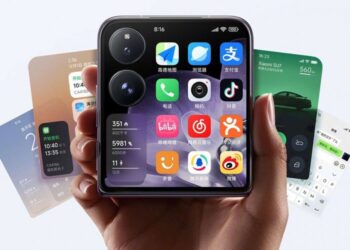 foto: xiaomi mix flip 2