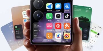 foto: xiaomi mix flip 2