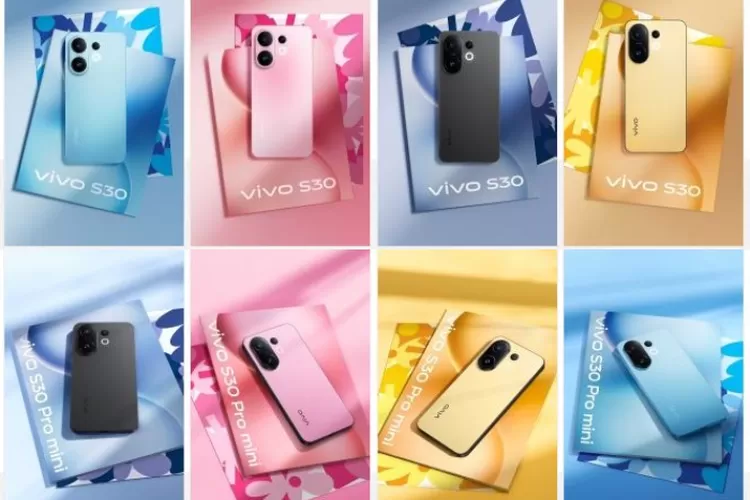 foto: vivo s30 dan vivo s30 pro mini