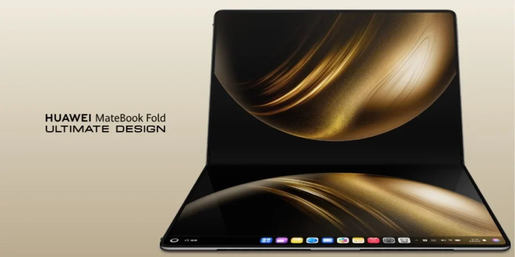 foto: huawei matebook fold ultimate design