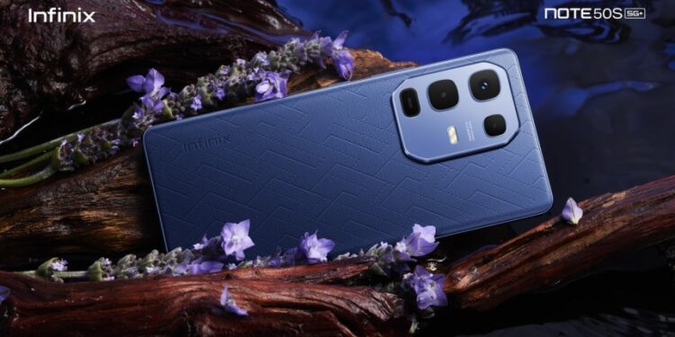 foto: infinix note 50s 5g+
