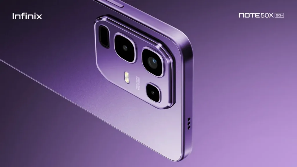 foto: infinix note 50x 5g+