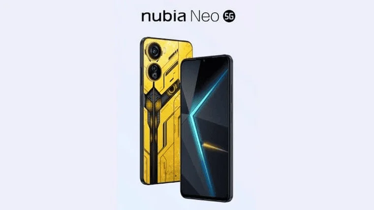 foto: nubia neo 3 5g