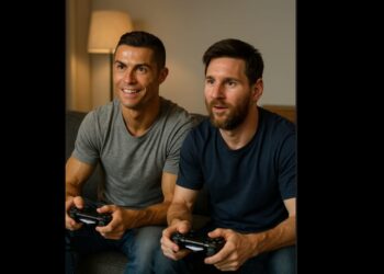 foto: cara membuat foto main PS dengan AI (ChatGPT)