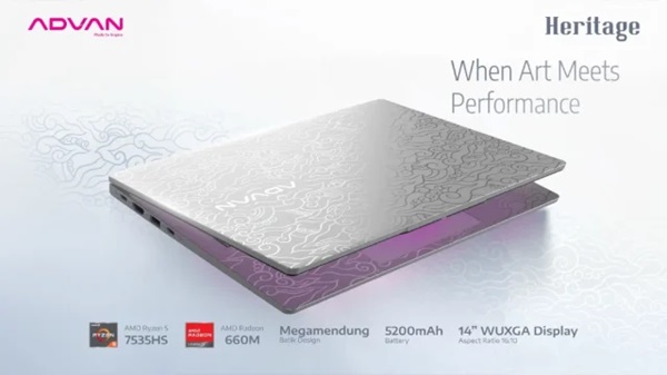 foto: advan workplus heritage batik edition