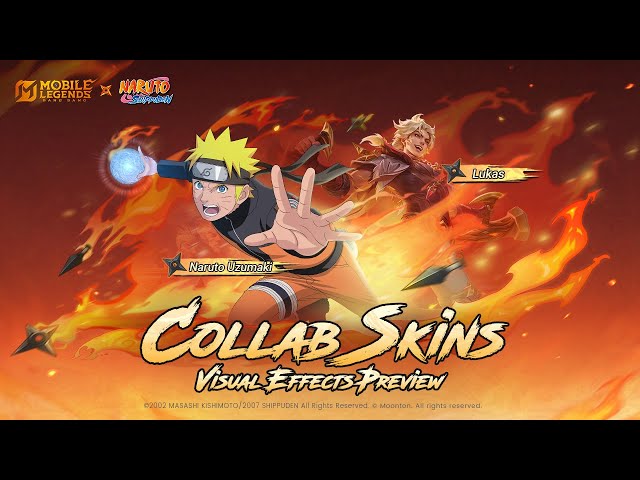 foto: mobile legends skin naruto