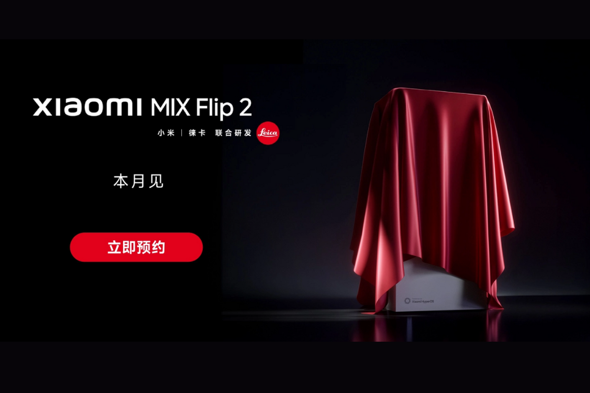 foto: xiaomi mix flip 2