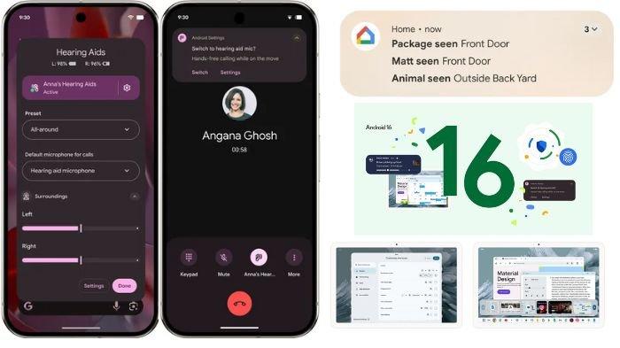 foto: fitur android 16