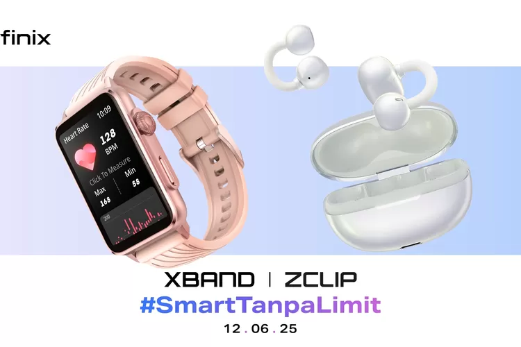 foto: Infinix ZCLIP dan Infinix XBAND