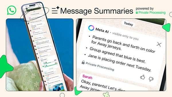 foto: fitur whatsapp rangkum chat