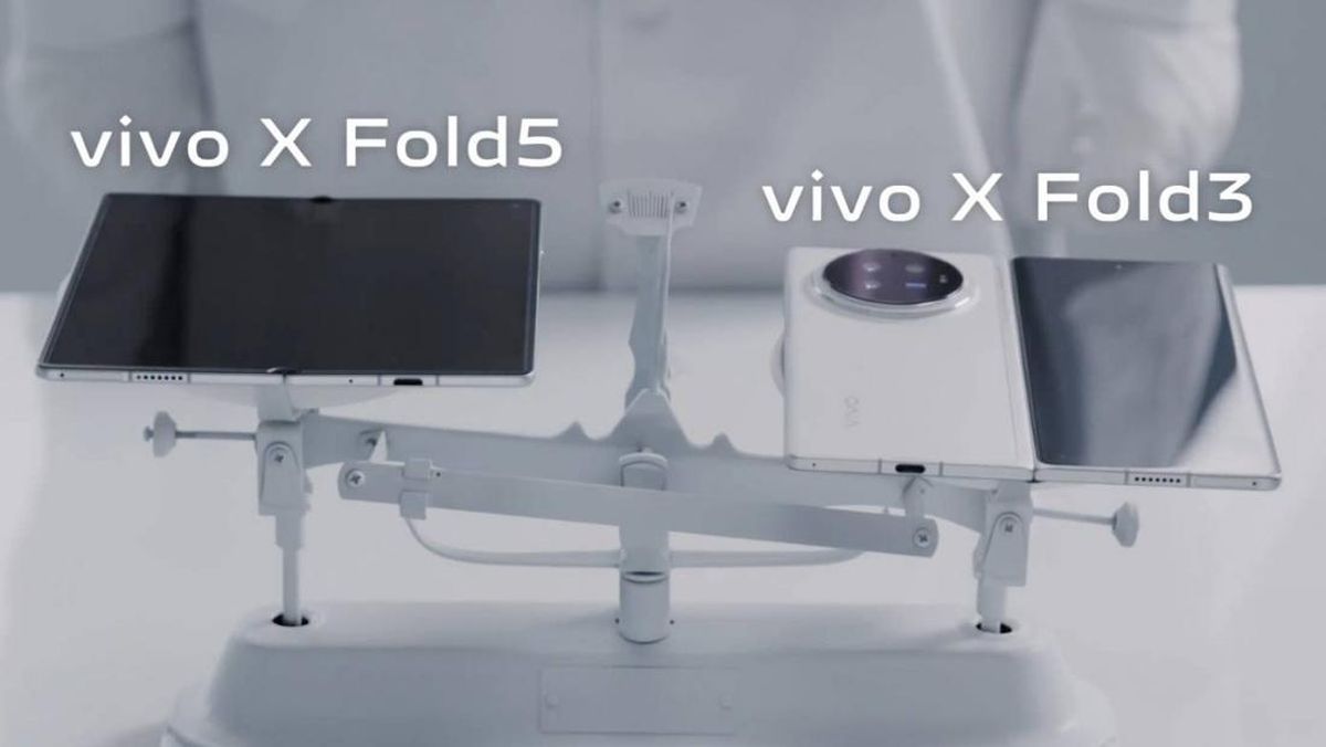 foto: vivo x fold 5 vs vivo x fold 3