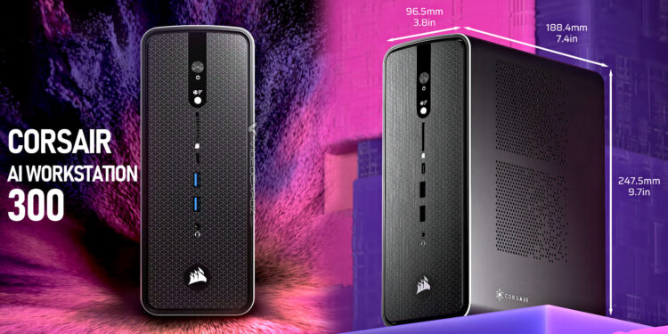 foto Corsair PC AI Workstation 300