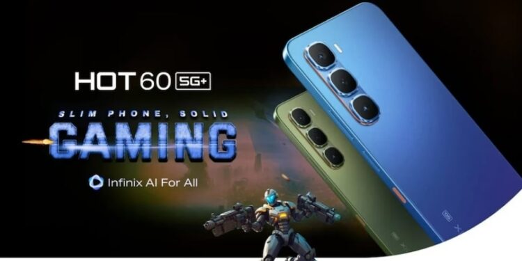 foto: Infinix Hot 60 5G+ (Suara.com)