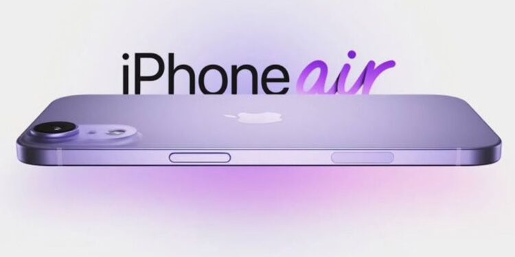 foto iPhone 17 Air (VOI)