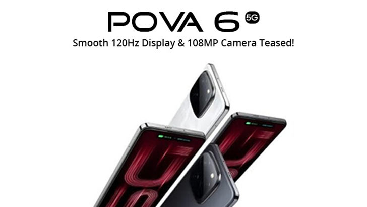 foto: tecno pova 6 5g