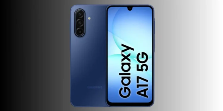 foto: samsung galaxy a17 5g