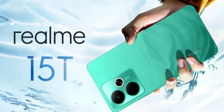 foto: realme 15t