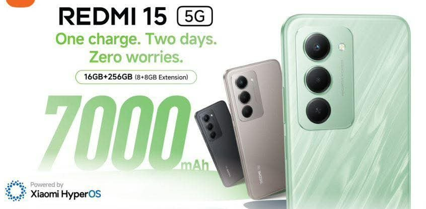 foto: redmi 15 5g