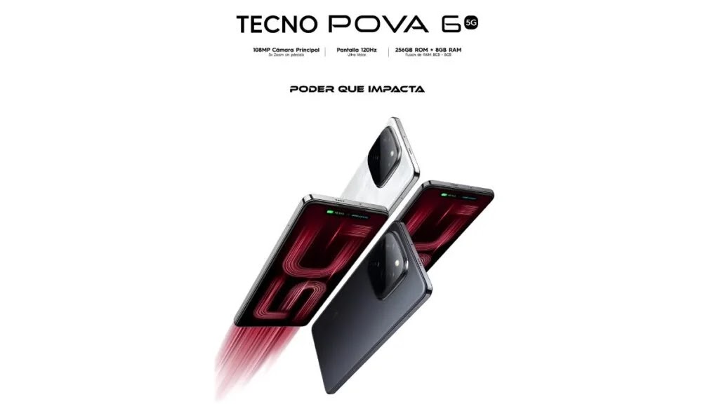 foto: tecno pova 6 5g